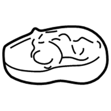 GM 10424076 Dome Lamp, Black GM 10424076 Dome Lamp, Black