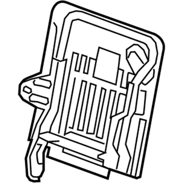 Hummer 89046498 Seat Back Frame