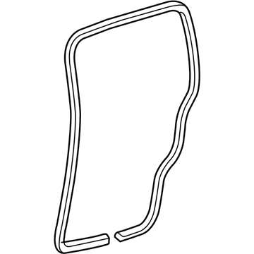 Saturn 10449199 Weatherstrip On Body