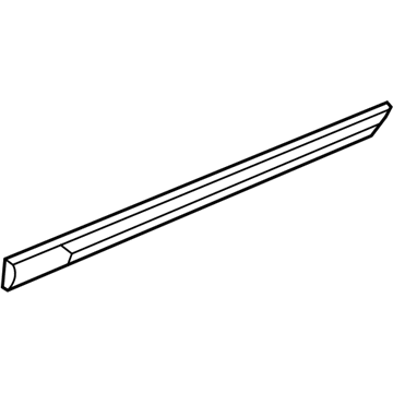 GMC Yukon Door Moldings - 22832439