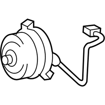 Pontiac Vibe Fan Motor - 88975762