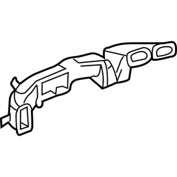 Cadillac 15799649 Front Duct