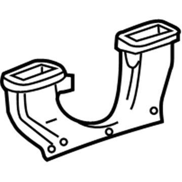 Cadillac 15799688 Defroster Nozzle