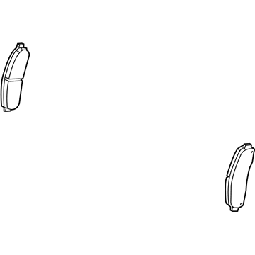 Saturn Brake Pad - 22820406