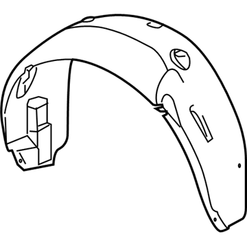 Chevy 15241192 Wheelhouse Liner