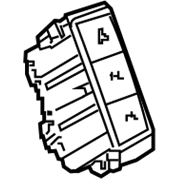 Buick Hazard Warning Switch - 84317229