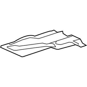 2012 Cadillac Escalade EXT Exhaust Heat Shield - 22869577