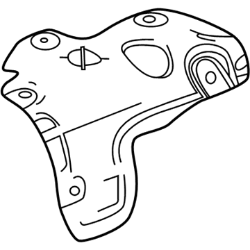 GM 55489526 Heat Shield GM 55489526 Heat Shield