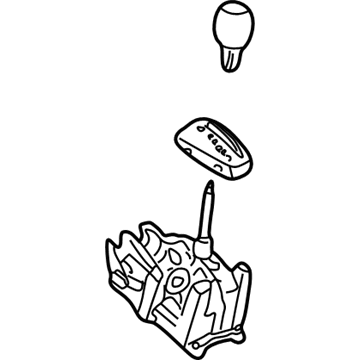 Chevy Automatic Transmission Shift Levers - 15231867