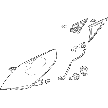 Chevy Spark EV Headlight - 95281469