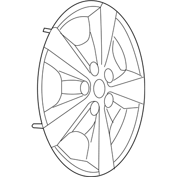 Pontiac Montana Wheel Cover - 9597397