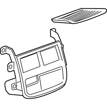 Cadillac 84258307 Compartment