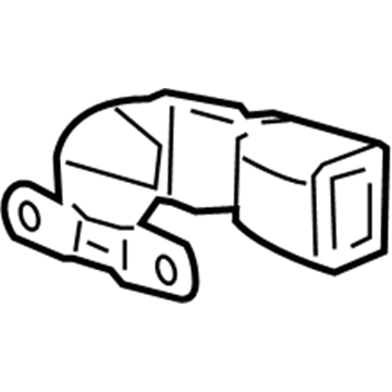 Cadillac 19121593 Buckle End