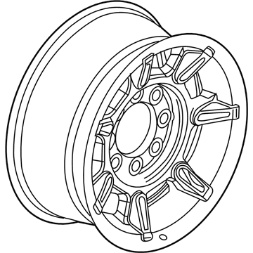 Hummer Spare Wheel - 9595566