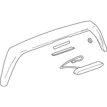 Chevy 95409048 Spoiler