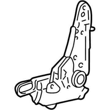 GM 16805453 Recline Adjuster, Front Driver Side