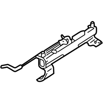 GM 16798949 Seat Track, Front Driver Side