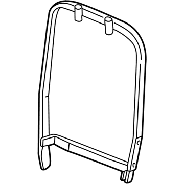 GM 16748361 Seat Back Frame, Front Driver Side