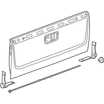 GM 20885079 Tail Gate