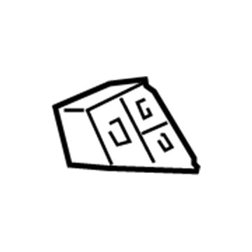 GM 96672950 Radio Switch