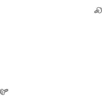 Chevy 11570637 Rocker Molding Bolt