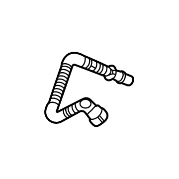 GM 84245780 Vent Pipe, Passenger Side