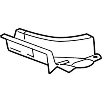 GM 15814312 Reinforce Bar, Passenger Side GM 15814312 Reinforce Bar, Passenger Side