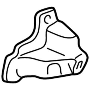 GM 22575081 Armrest Bracket, Driver Side