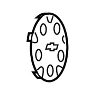 2000 Chevy S10 Wheel Cover - 15725033