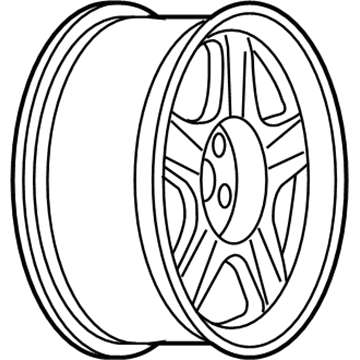 Chevy Blazer Spare Wheel - 15093536