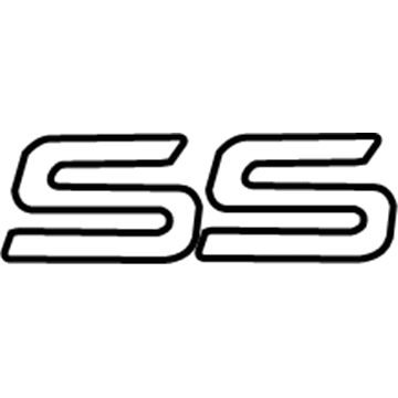 Chevy 10336980 Nameplate