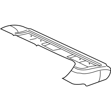 2000 Chevy Impala Seat Cushion Pad - 12454025