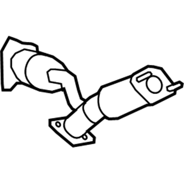 Saturn 15947647 Converter & Pipe