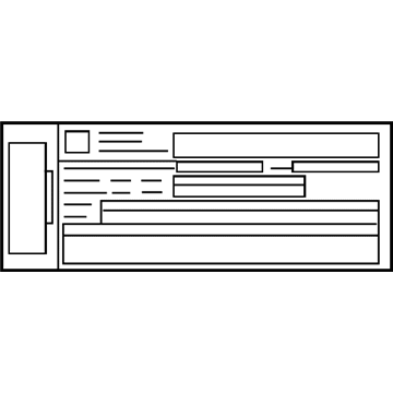 Chevy 19354745 Emission Label