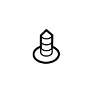 Cadillac 10121502 Lower Baffle Clip