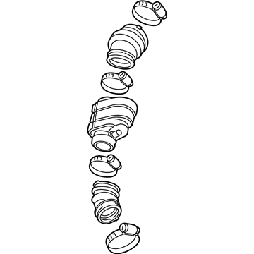 Chevy Malibu Air Intake Coupling - 13313803