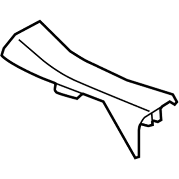 GM 15800804 Rear Sill Plate, Passenger Side