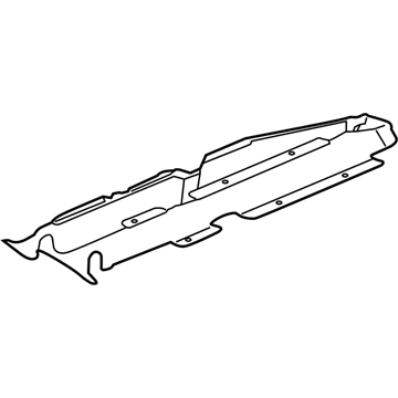 Chevy Exhaust Heat Shield - 84139368