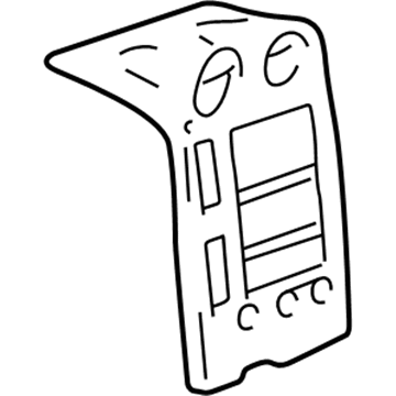 Hummer 19331602 Center Bezel