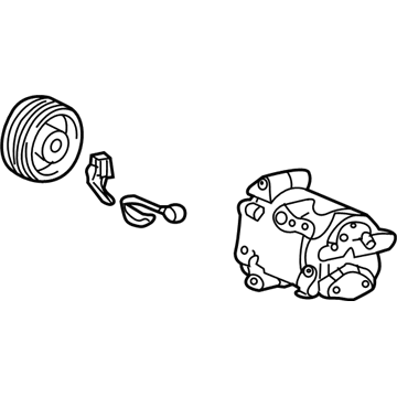 Saturn A/C Compressor - 19259841