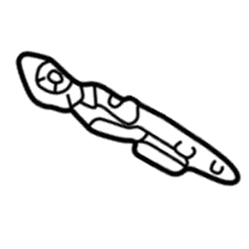 Pontiac 88970726 Tow Hook Bracket