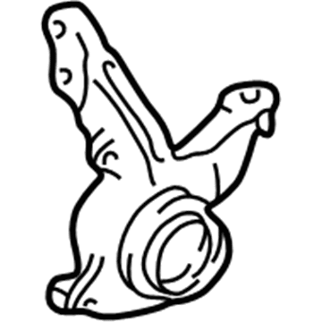 Pontiac 88970121 Knuckle