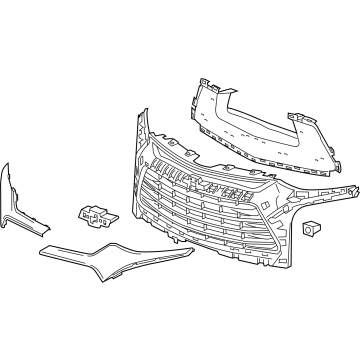 Chevy 42727489 Grille Assembly