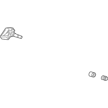 Cadillac XLR TPMS Sensor - 25758220