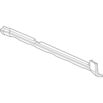 Saturn 22727376 Rocker Molding