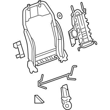 Cadillac 25804612 Frame Assembly