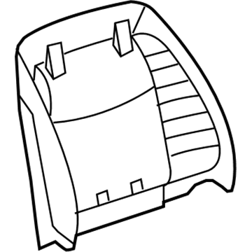 Cadillac 25939494 Seat Back Panel