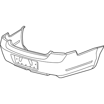 Chevy Caprice Bumper - 92293818