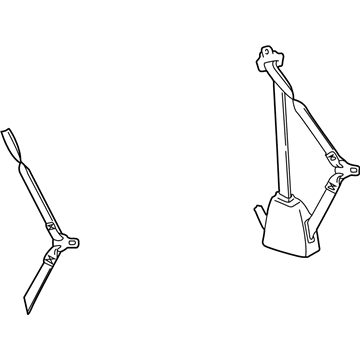 1995 GMC K2500 Seat Belt - 12380529