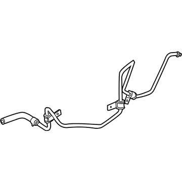 Cadillac SRX Power Steering Hose - 19419213